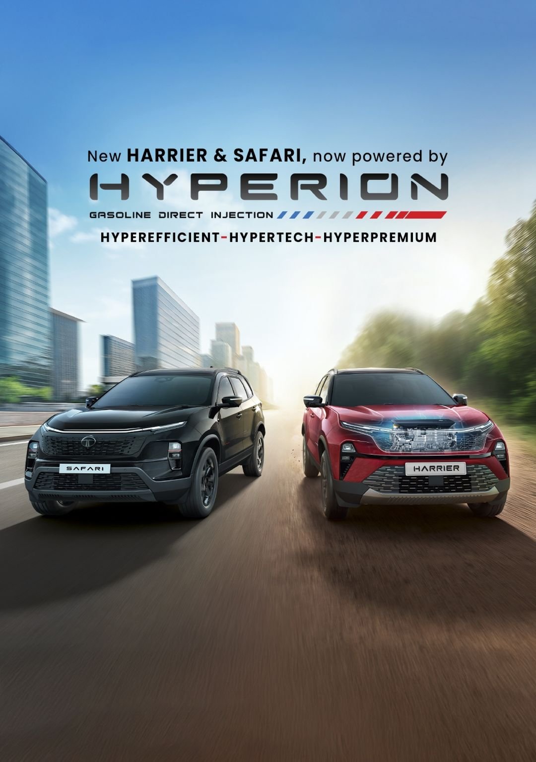 Tata Safari Harrier Banner